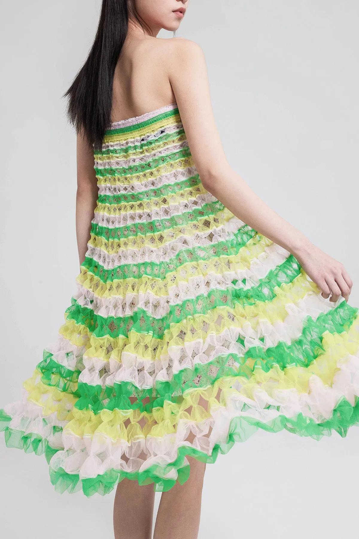 Air-Ribbon Tube Dress