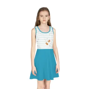 Back to School Girls' Sleeveless Sundress