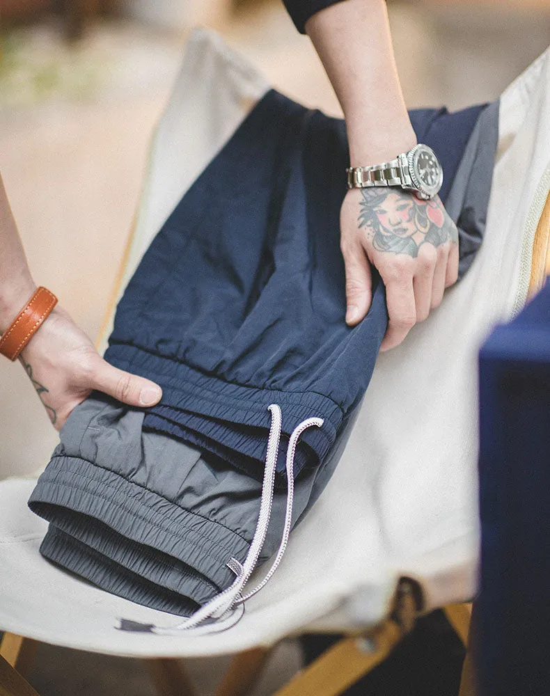 Casual Breathable Quick-Drying Drawstring Men's Trousers