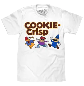 Cookie Crisp Cereal Mascot T-Shirt - White