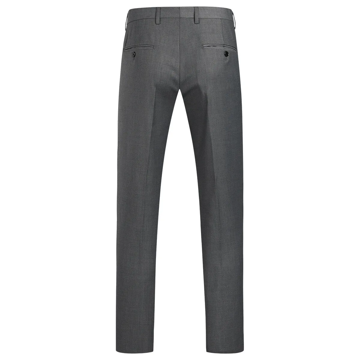 Dark Grey 2-Piece Slim Fit Minimalist Design Suit
