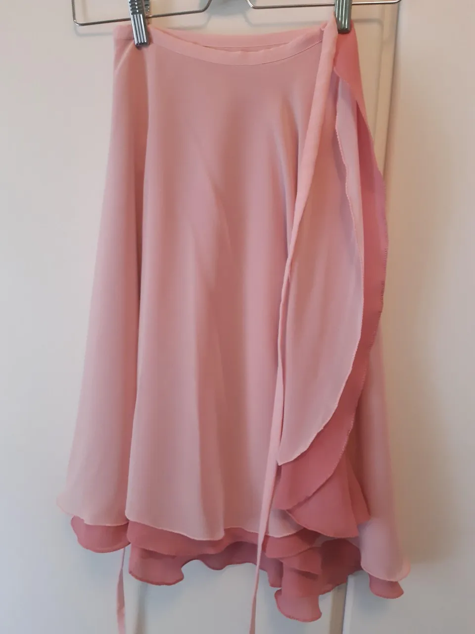 Double Layered Chiffon Skirt "Pink and Rose"