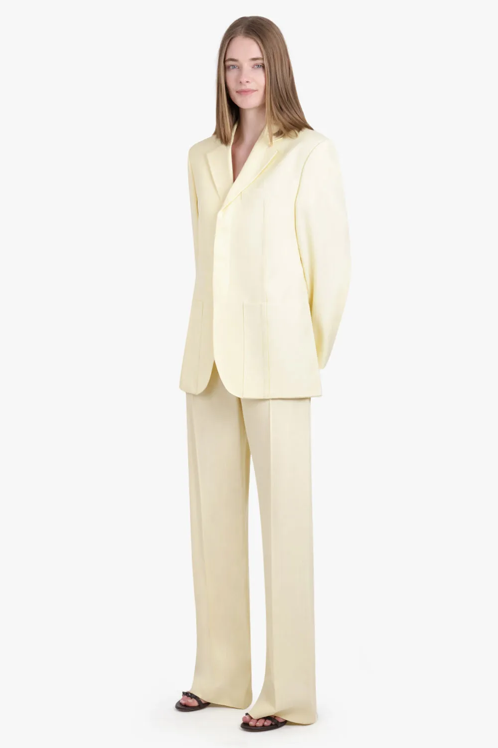 La Veste D'Homme | Pale Yellow