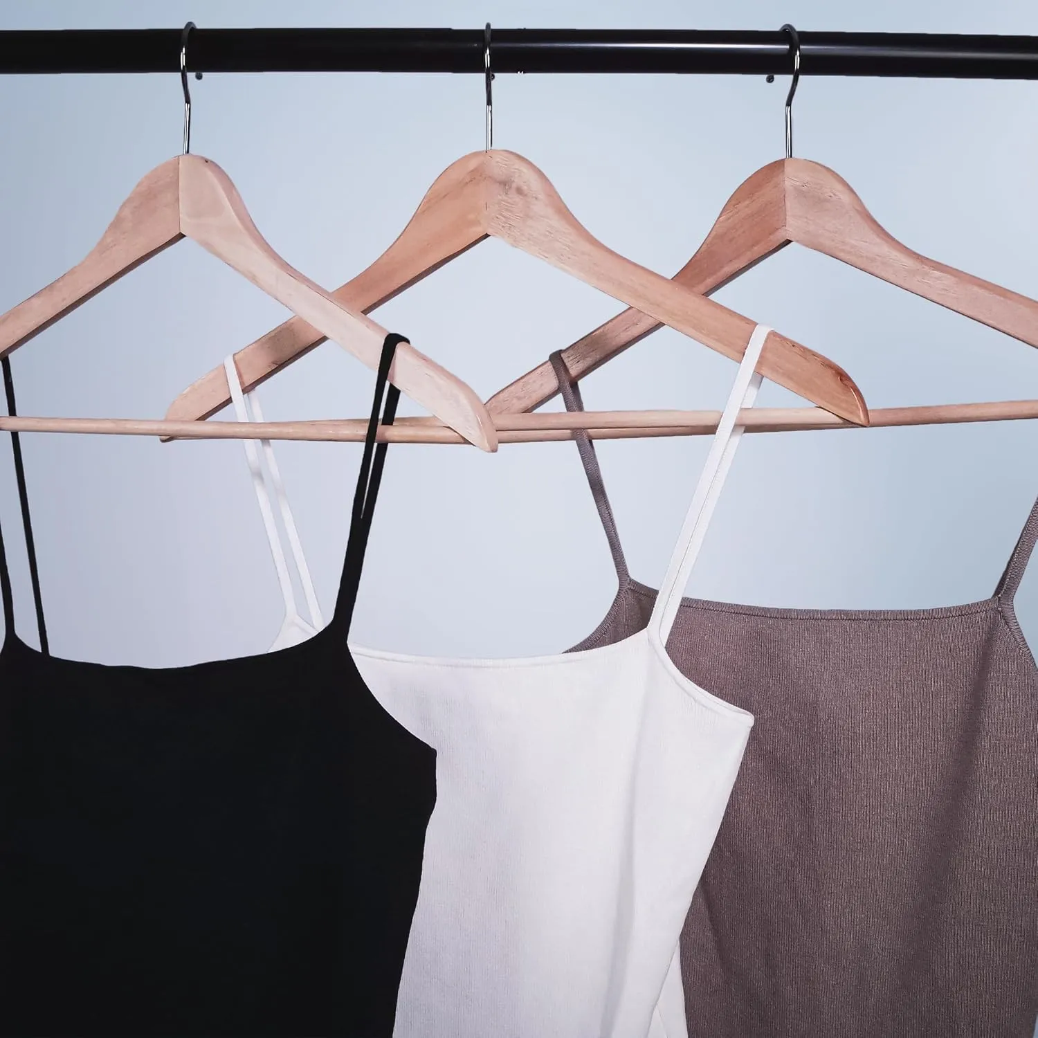LARNE Knit Bodysuit for Women | Camisole One Piece Thong | Sexy Square Neck Top in Black, Cream, or Tan