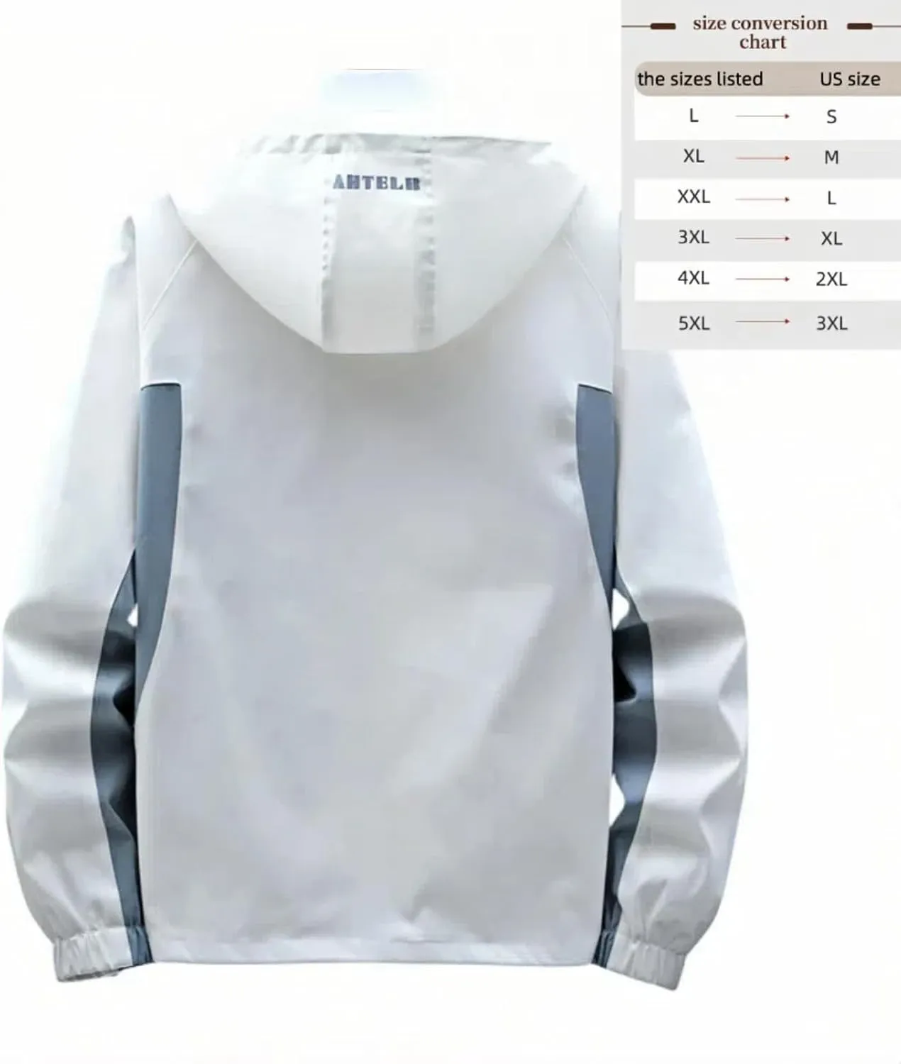 Lightweight Men's Jacket with Hood for Outdoor, Travel, Hiking, Windbreaker, Versatile, Stylish Design