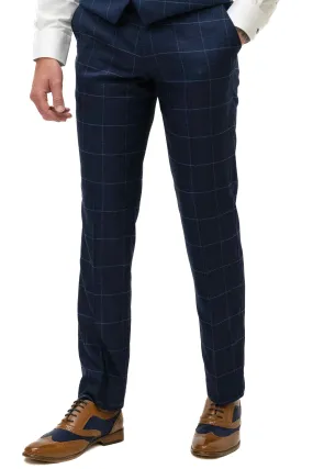 Marc Darcy Edinson Navy Sky Trousers