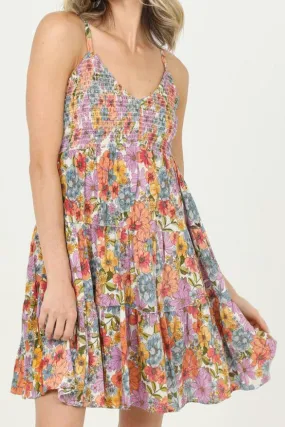 Mellowed Out Smocked Sundress