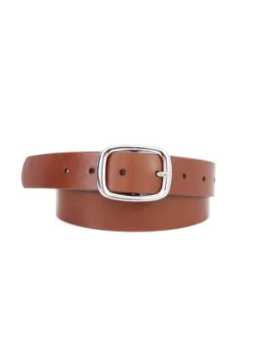 MW Square Buckle Belt | Brown