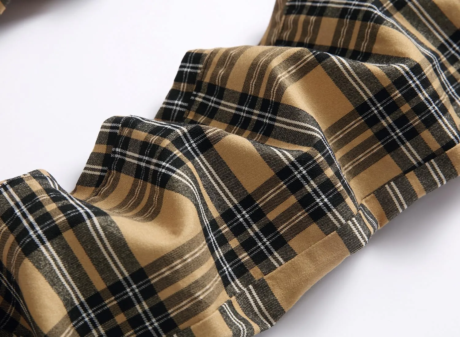 NOVOCCT Plaid Pants for Men - Skinny Mens Dress Pants - Stretch Slim Fit Business Casual Dress Chinos for Men