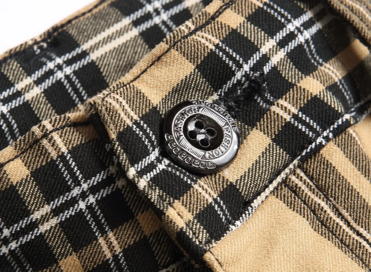 NOVOCCT Plaid Pants for Men - Skinny Mens Dress Pants - Stretch Slim Fit Business Casual Dress Chinos for Men