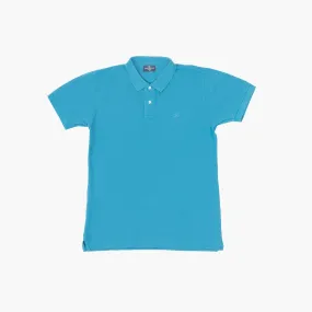 Polo Logo Soft Azul