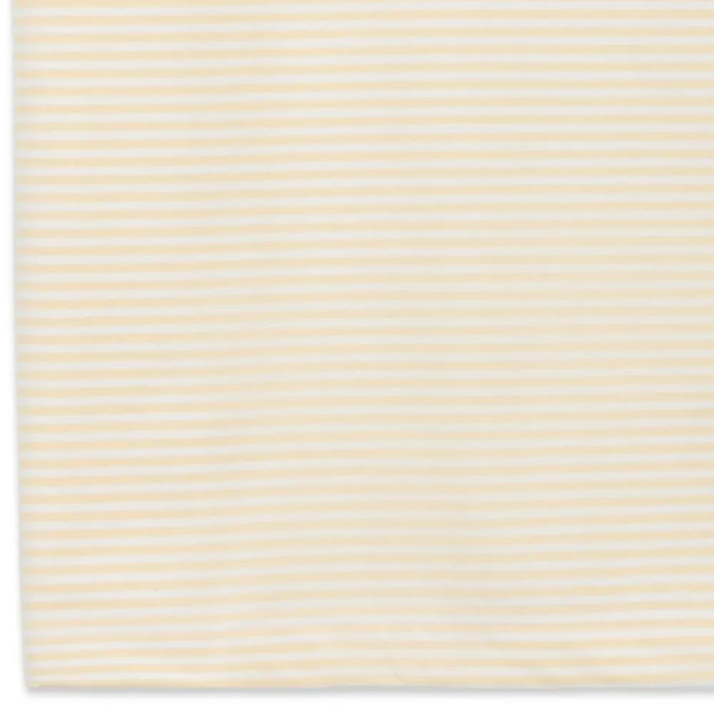 Prep Stripe Tech Polo in Soft Yellow by Scott Barber