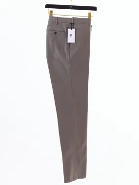 PT01 Dressy Stretch Canvas Trousers in Dark Grey