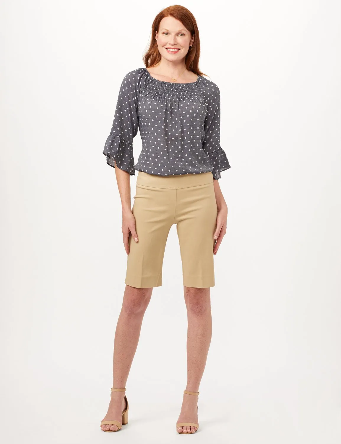 Pull-On Refined Shorts
