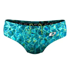 Q Swimwear Pool Camo Classic Brief