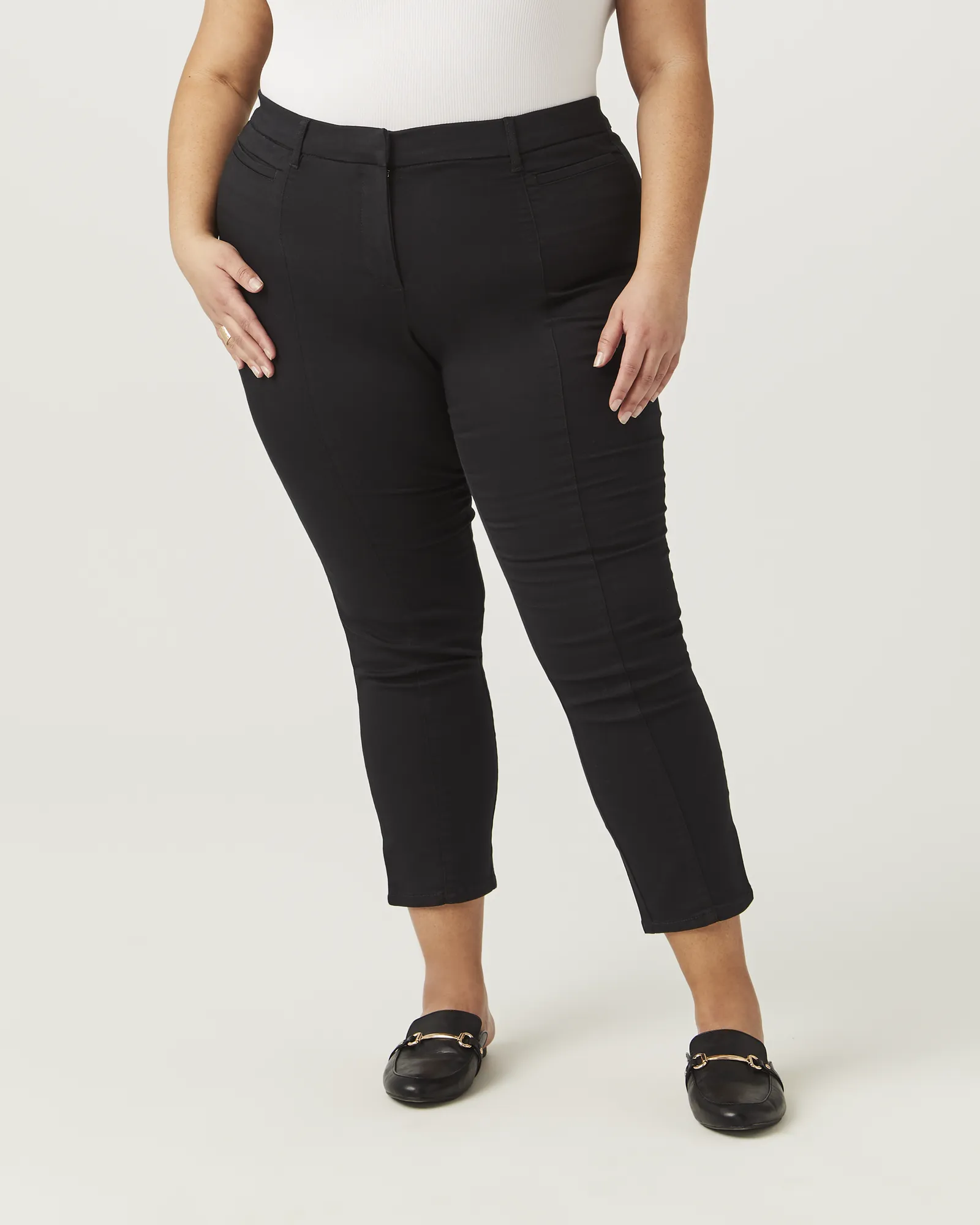 Selena Ankle Pant | Black