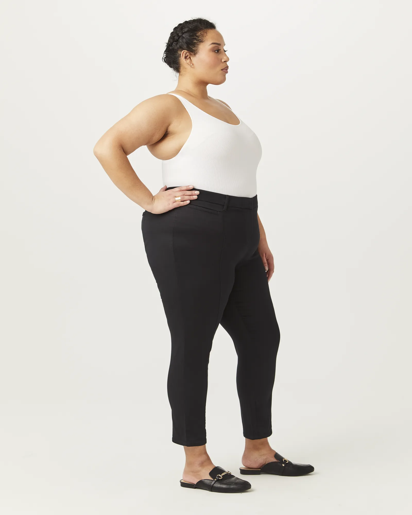 Selena Ankle Pant | Black