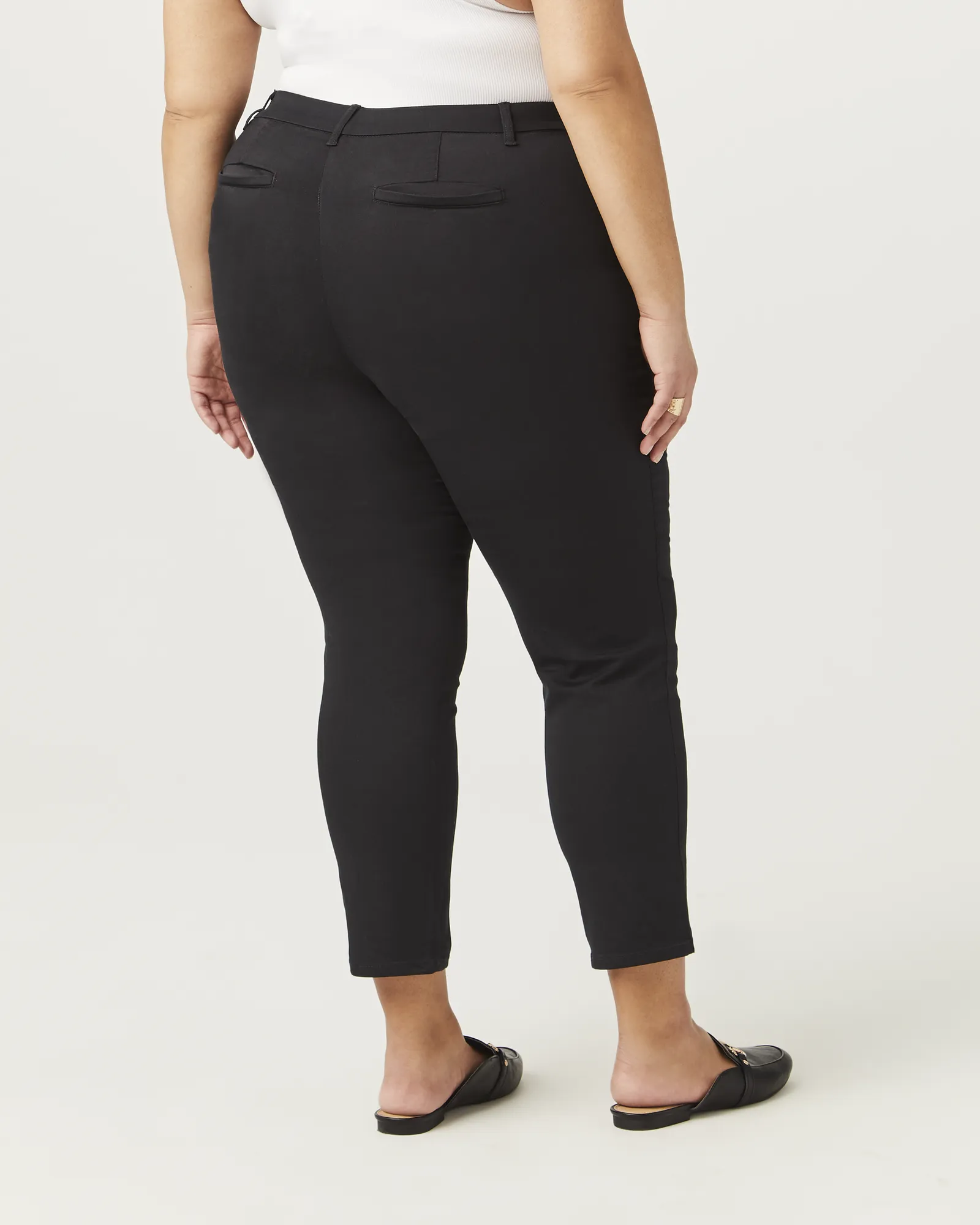 Selena Ankle Pant | Black