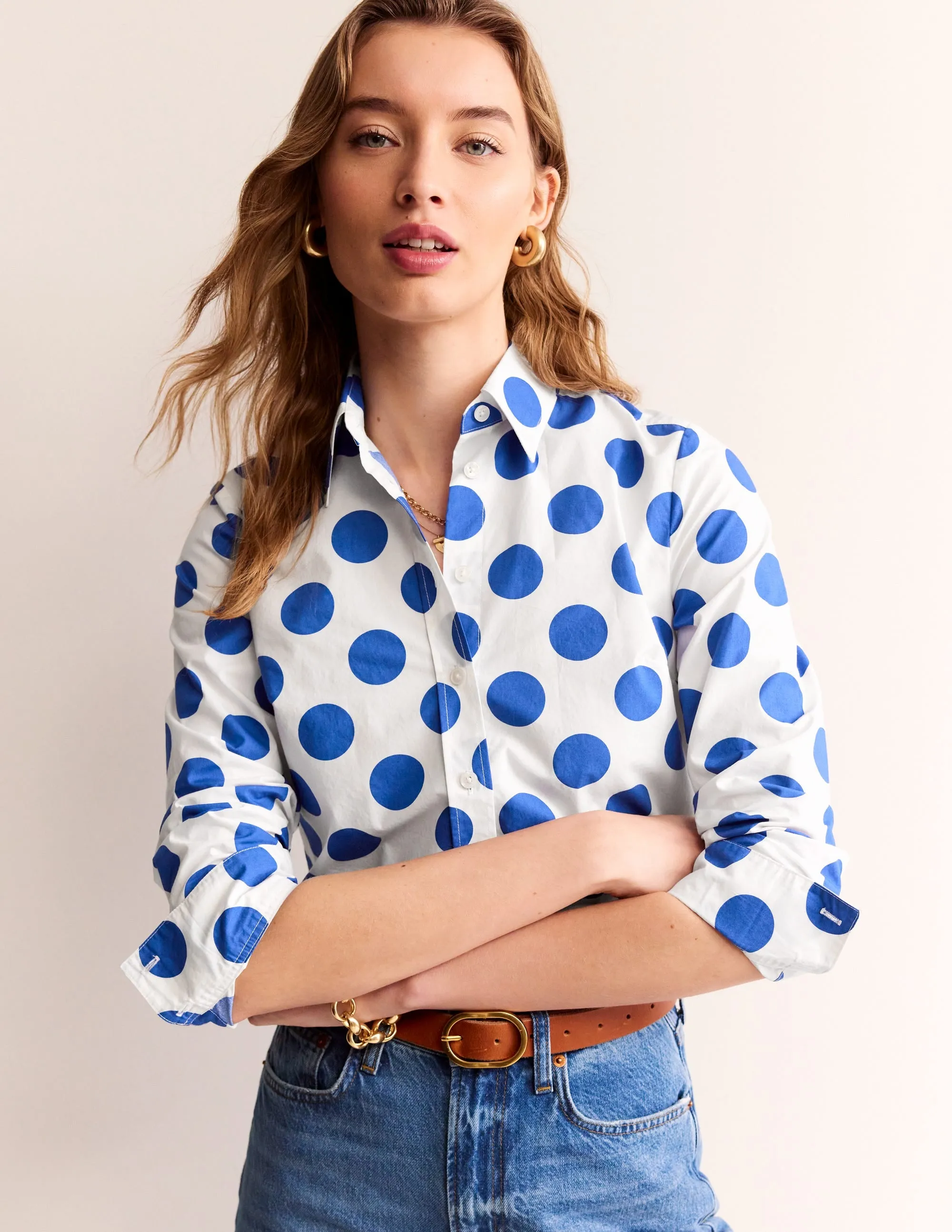 Sienna Cotton Shirt-Surf the Web, Spots