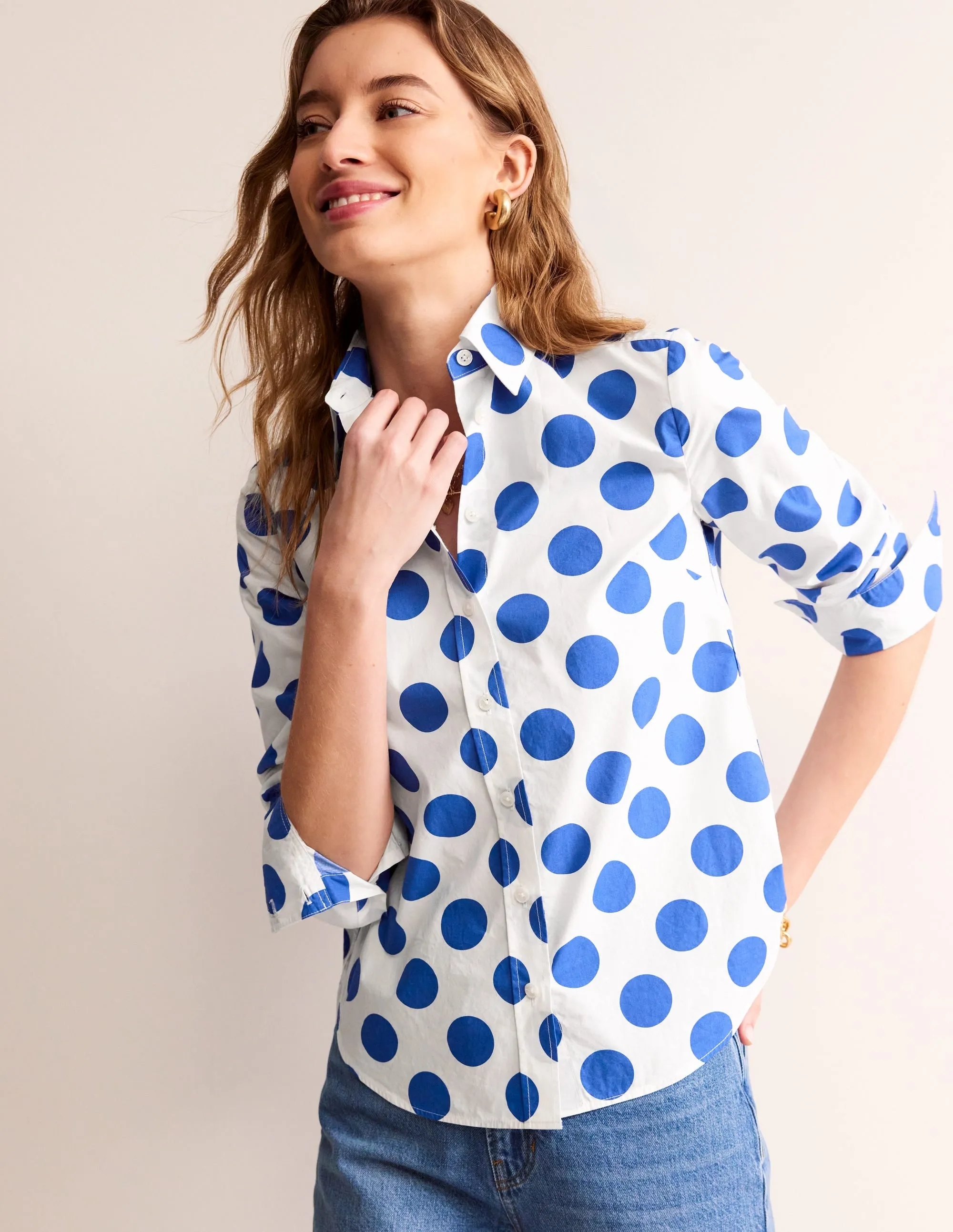 Sienna Cotton Shirt-Surf the Web, Spots