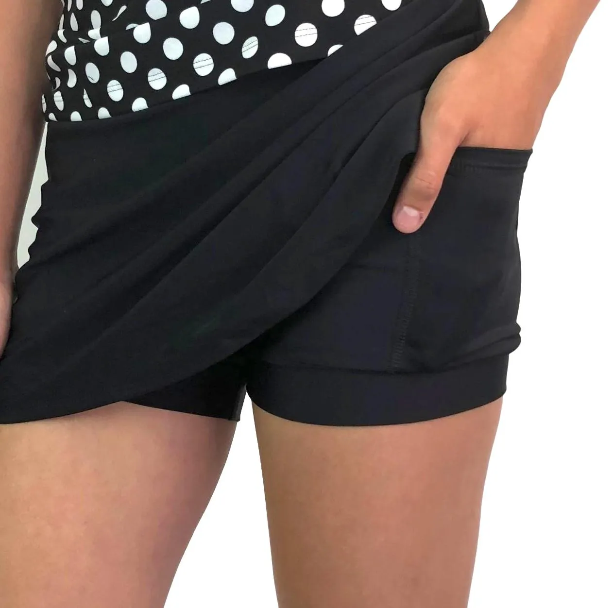 Splatter Print Flutter Golf, Running, Tennis Skort