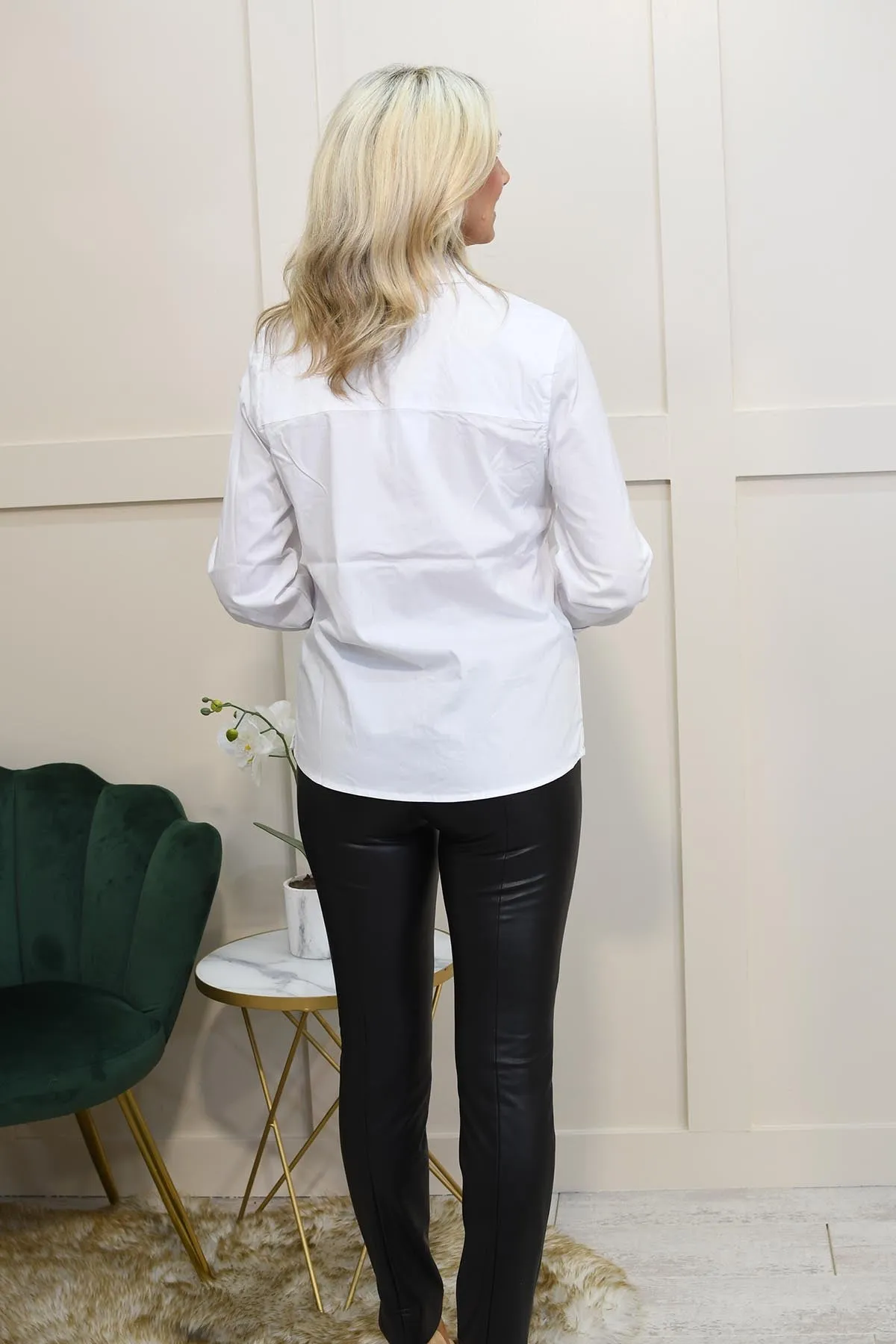 Sunday Crisp White Shirt- 6796