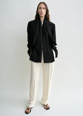 Tailored blazer black
