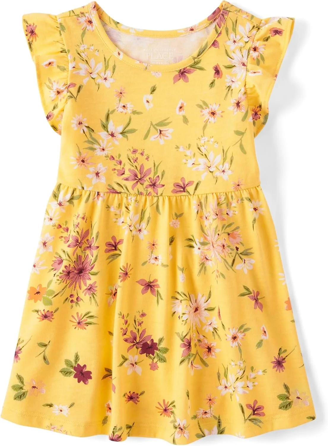 The Children's Place Baby Girls' and Toddler Short Sleeve Casual Dresses