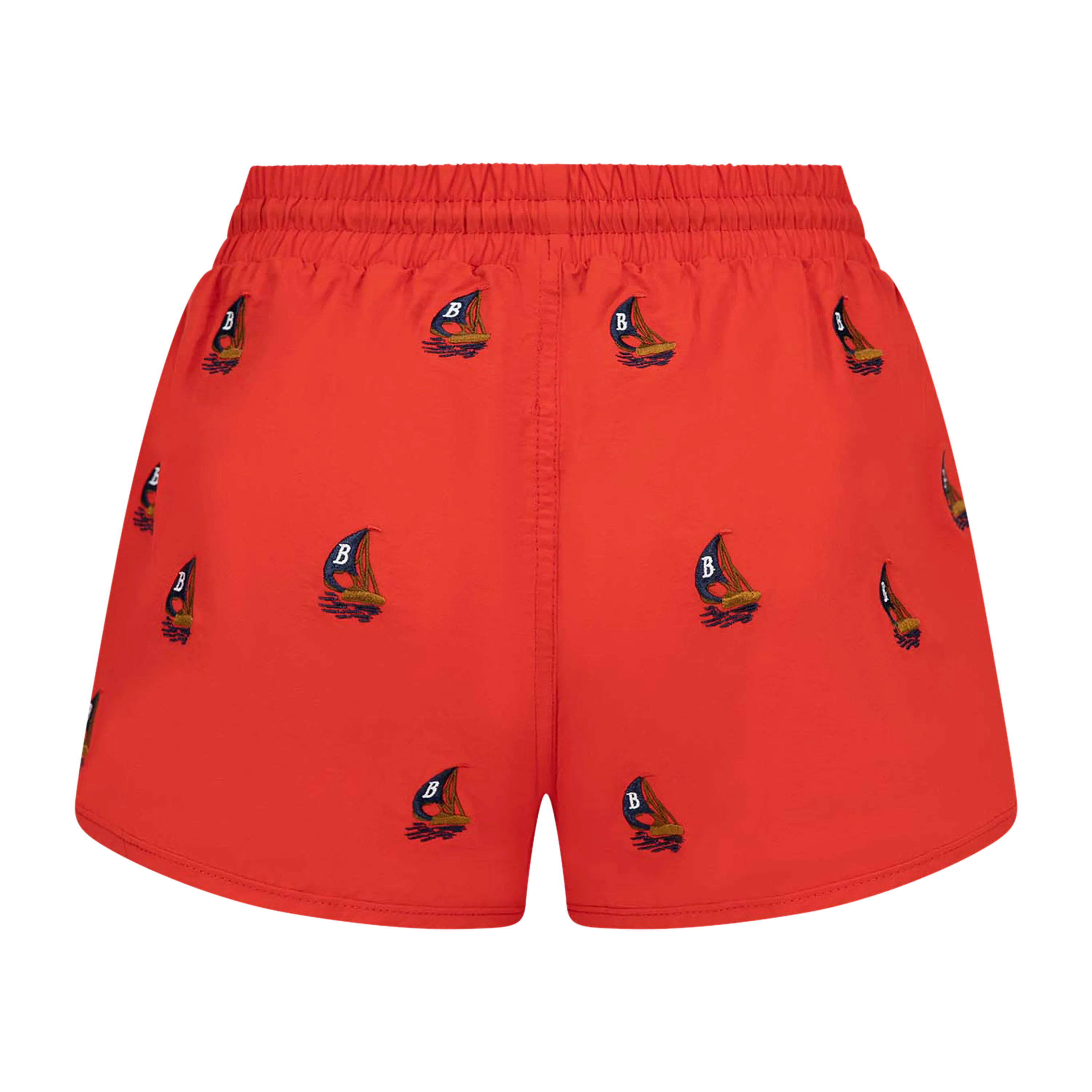 THE WOMEN'S CLASSIC SWIM SHORTS-RED