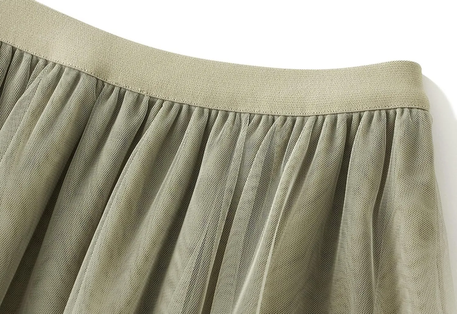 Womens Tulle Tutu Long Skirt Ruffle Tiered Layered Mesh Cake Skirts Promt Party Fairy Skirt
