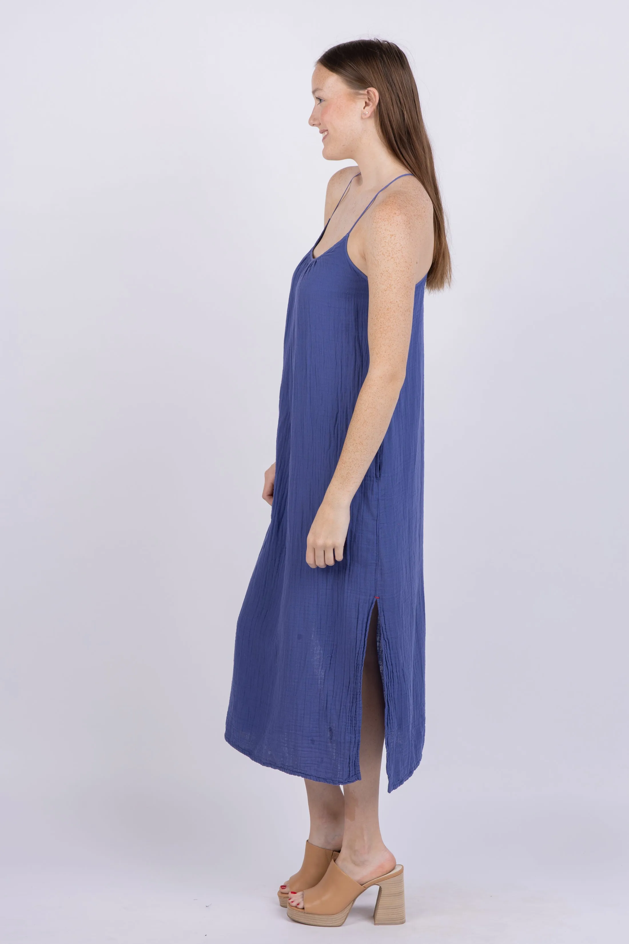 Xirena Talia Dress In Blue Billow